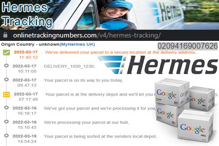 hermes 14 digit tracking number|tracking my hermes with postcode.